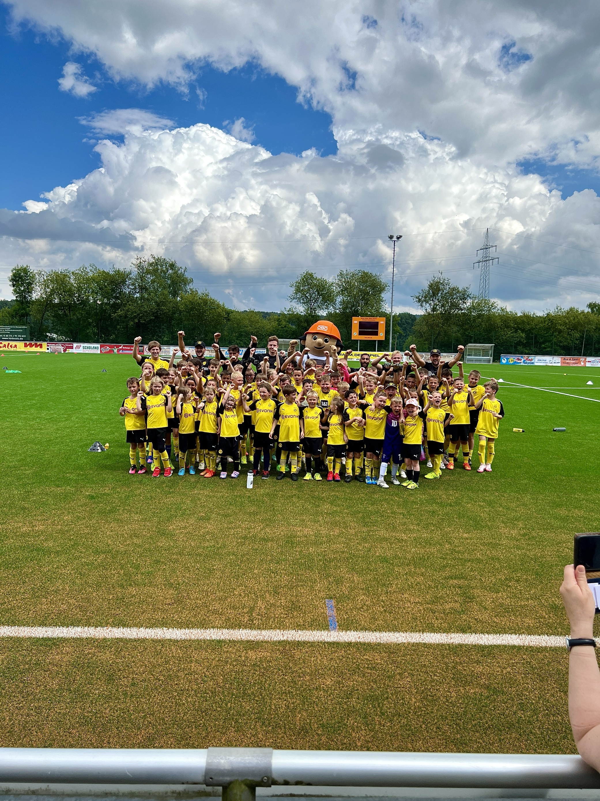 BVB Evonik Fußballakademie in der OBO-Arena
